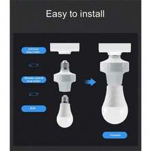 E27 Thông minh Khống chế âm lượng Đèn Giá đỡ Ổ cắm AC85-265V Đinh ốc Cơ sở Bộ chuyển đổi Đèn LED Khống chế âm lượng Chỗ ngồi - Giá đỡ điều khiển bằng giọng nói - Xem 6