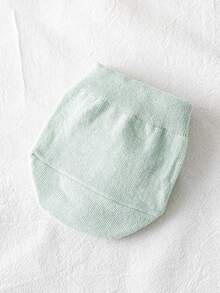 8 Pairs Women's Solid Color Invisible Ankle Socks, Thin Forefoot Socks For Summer - Multicolor - View 10