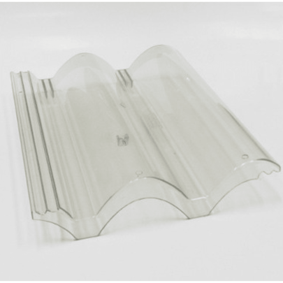 Telha Coppo Veneto Cristal Prismalux - Anti-UV e Anti Chama( UNIDADE)