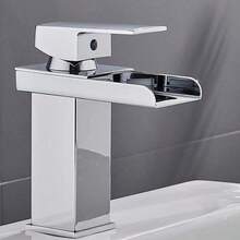 Đen Ve áo lớn Phòng tắm Vòi Đối với Bên trên Và , Lạnh Và Nước nóng , Creative Thép không gỉ lòng chảo Vòi Cho rửa mặt Và Tay - màu đen - Xem 4