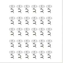 Dust Ruffle, Spiral Push Pins To Keep Skirt In Place Bedding Accessories, Set Of 20/30, White - White - View 1