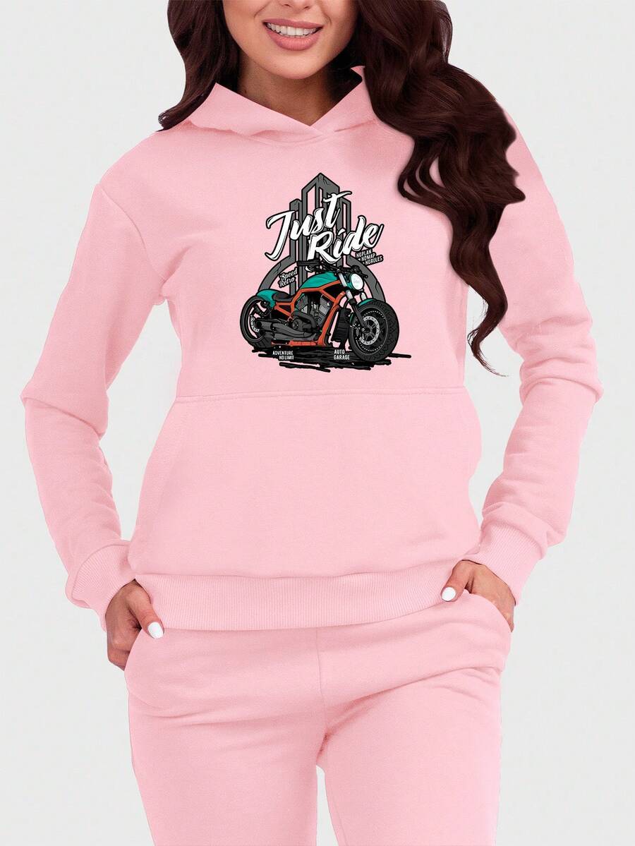 Women Sweatshirts - Hồng - Xem 1