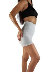 Women Sports Shorts - 白色 - 查看 3