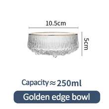 Glass Dessert Bowl Set With Crystal Bird's Nest And Plate. Perfect For Breakfast And Salad. - Multicolor - View 10