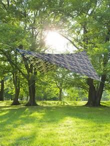 Chống thấm nước ngoài trời Lều Đối với Nhiều Sử dụng , Chống nắng , Cắm trại , Có thể mang đi Hình kim cương mặt trời Vải - ngụy trang - Xem 1