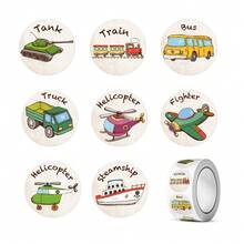 500 cái Hoạt hình Đồ chơi Hình dán , Hình dán , Giáo viên Hình dán Đối với Sinh viên , REWARD Trò Chơi Niêm phong Hình dán - màu xanh lá - Xem 2