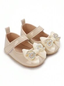 Zapatos planos con diseño de mariposa antideslizante y cómodos, estilo retro de moda, para niñas y niñas pequeñas, nueva llegada 2024