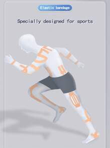 Sport Function Elastic Muscle Bandage Kinesiology Tape - Color - View 4