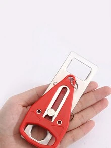 1pc Portable Door Lock For Travel, Anti-Theft And Anti-Opening Doorstop Security Lock - Multicolor - View 6