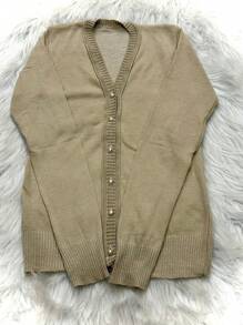Women Sweaters - Caqui - Ver 2