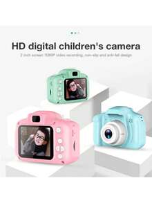 Digital Children's Camera For Children Photos And Video - Pink - View 5