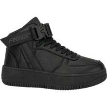 Zapatos Tenis Bota Urbana para Dama en Color Negro