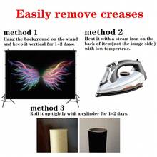 1pc Rainbow Angel Wings Photography Backdrop, For Romantic Wedding Engagement Party, Cake Table Decoration, Studio Photography Props, Available In 4 Sizes - Multicolor - View 9