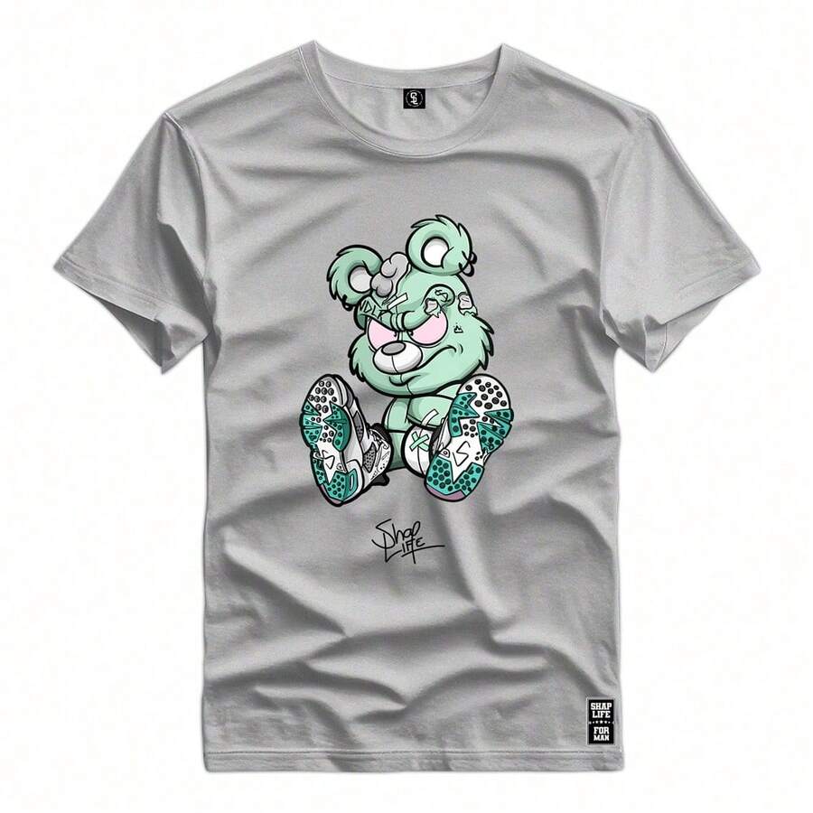 Men T-Shirts - Xám - Xem 1