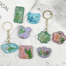 16pcs Various Geometric Pendant Silicone Molds With Overhead Hole For DIY, Jewelry UV Resin Molds, Epoxy Resin Necklace Keychain Pendant Molds, Rich Variety Of Shapes For All Occasions, Creative Gift For Yourself, Family, And Friends For Mother's Day - 16pcs - View 7