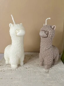 3D Alpaca's Siliconen Kaars Mal DIY Schattige Dieren Geurkaars Zeep Knutsel Cadeaus Maken Hars Gips Mallen Huisdecoratie Benodigdheden