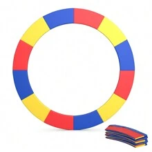 Trampoline Pad, 12ft 14ft Replacement Trampoline Pads, No Holes For Pole, Waterproof Trampoline Spring Cover Padding Surround Pad - Multicolor - View 1