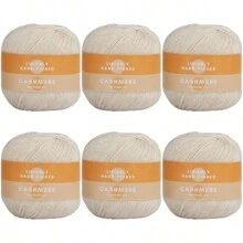 6入組羊絨感線(60%羊絨,20%丙烯酸纖維,20%粘膠纖維),適用於diy編織羊絨毛衣、長褲、手套、帽子和手工藝品 - 多色 - 查看 22