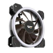 Darkflash DR11 RGB 风扇 PC 120mm 电脑机箱风扇套件 6 针水冷 CPU 散热风扇 RGB 风扇 一个装 - DR11-Controller-1Fan - 查看 6