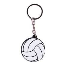 9pcs/Set Unisex Pvc Rubber Decoration With Beach Volleyball Elements Keychain, Party Favor Gift With Sports Style - Multicolor - View 6