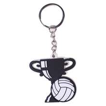 9pcs/Set Unisex Pvc Rubber Decoration With Beach Volleyball Elements Keychain, Party Favor Gift With Sports Style - Multicolor - View 3