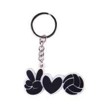 9pcs/Set Unisex Pvc Rubber Decoration With Beach Volleyball Elements Keychain, Party Favor Gift With Sports Style - Multicolor - View 10