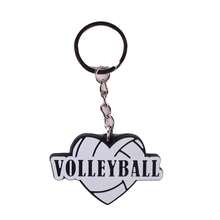 9pcs/Set Unisex Pvc Rubber Decoration With Beach Volleyball Elements Keychain, Party Favor Gift With Sports Style - Multicolor - View 5