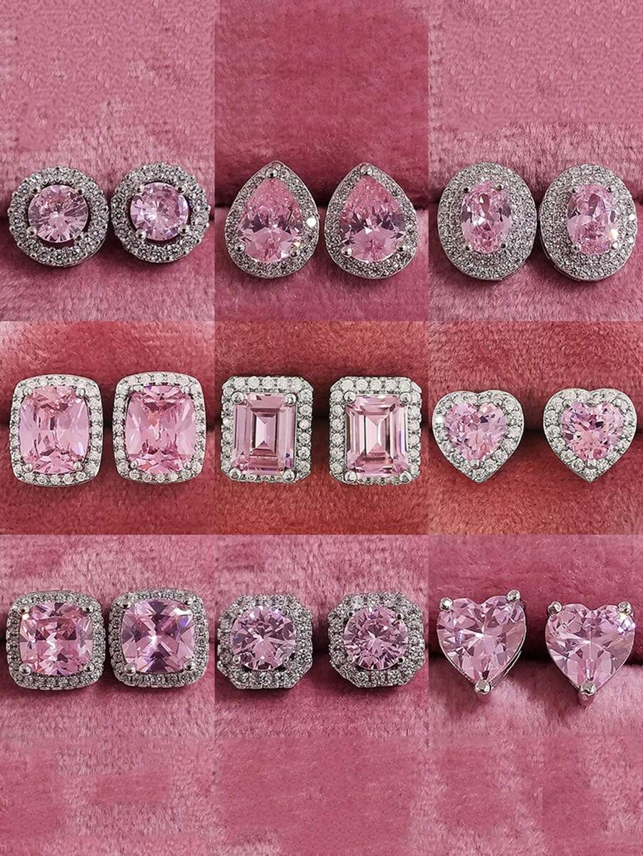 MOONSO Pendientes elegantes y lujosos de moda, con un atractivo altamente, ideales para regalos en festivales y aniversarios, decoraciones de fiesta y vestirse, con un brillo y brillo extremos, aretes y accesorios para los oídos