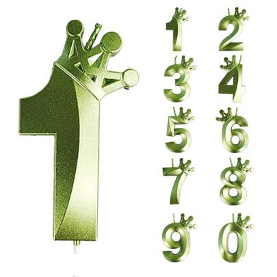 0-9 Number Birthday Candle, Happy Birthday Cake Topper, Birthday Party Decorations, 3D Crown Designed Number Candles For Birthday Cake Topper Decorations, Birthday Baking Celebration Reunions Anniversary , Spooky, Autumn, Festival, Holiday , Winter, Holiday, Festival,Room Decor,Gifts Birthday Easter Graduation Home Decor Christmas Decorations Room Decor Christmas Christmas Decorations Home Christmas Gifts Christmas Decor