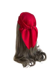 1 Piece Women Beach Accessories Silk Scarf Shawl Bandana Beach Towel Headwrap Hair Accessories Clothing Accessory Bandana,Hair Band,Head Band Ideal For Dressing Up Your Look