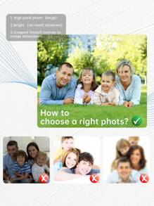 Cá nhân hóa Acrylic Nghệ thuật Ảnh Phong tục Acrylic Trang trí Vật rủ xuống Món quà , Lễ cưới Ảnh , Mẹ Ảnh , Gia đình Ảnh Phong tục Quà tặng ngày lễ - Nhiều màu - Xem 7