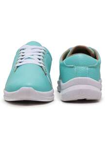 Women Wedge Sneakers - 綠色 - 查看 3