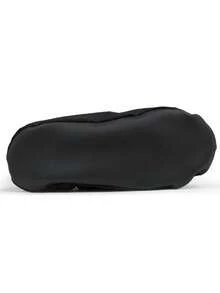 1對家用辦公室防水防塵鞋套，可重複使用和清洗 - 黑色 - 查看 8