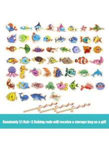 Brinquedo de Pesca Magnético de Madeira Montessori, Jogos de Reconhecimento de Vida Marinha em Desenho Animado, Material de Jogos Educacionais Interativos, Brinquedos de Pesca Magnética, Brinquedos, Brinquedos Montessori, Pesca, Brinquedos, Brinquedos para Crianças, Brinquedos Montessori, Brinquedos, Brinquedos para Crianças, Brinquedos Montessori