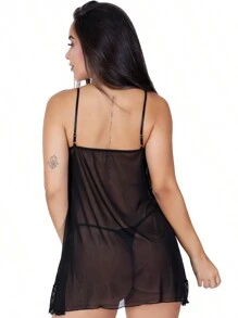 Women Nightgowns & Sleepshirts - màu đen - Xem 2