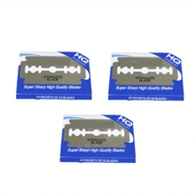 1PC Dao cạo râu nam Barber Shaver Shaver cạo râu thủ công Classic Black Golden Woman Máy cạo râu hai lưỡi có thể điều chỉnh Lưỡi dao cạo râu cho gia đình và du lịch - Nhiều màu - Xem 8