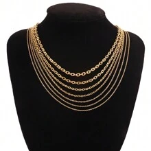 100cm Cadena De Acero Inoxidable Color Dorado 1/1.5/2/2.5mm En Forma De O, Para Hacer Joyas De Bisutería Como Collares Y Pulseras