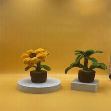 Indoor Balcony Handmade Realistic Flower & Plant Decor - Multicolor - View 4