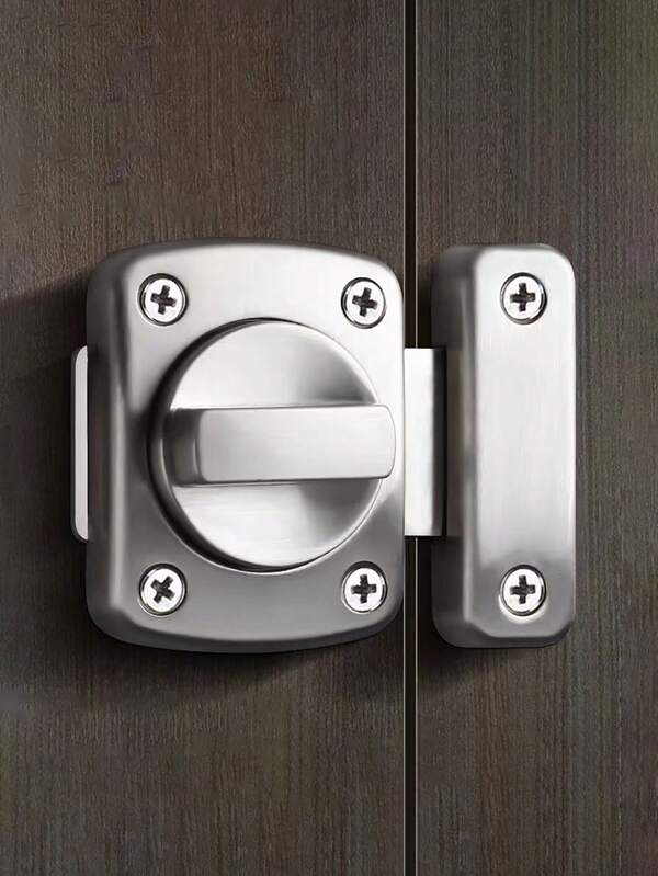 1 件插销锁 - 重型铁门插销锁，双面旋转门五金件