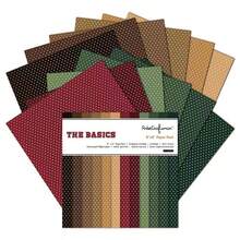 Papel Cartulina De Scrapbooking De 6 Pulgadas, Papel De Fondo De Álbum Diy, Impresión De Un Solo Lado - 12 Hojas / Set - Rosa - Ver 4