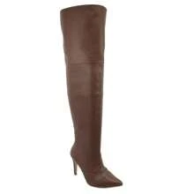 Women Over-The-Knee Boots - 鏽棕色 - 查看 5