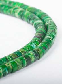 (55-60)Pcs/3*6mm Multi-Color Imperial Stone Pipe Bead Cylindrical Partition Loose Bead, Diy Bead String Jewelry Accessories, Necklace, Earrings, Bracelet Production