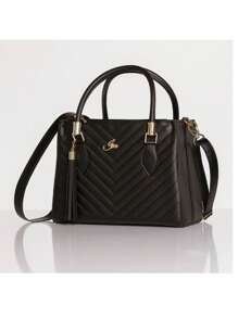 Women Shoulder Bags - 黑色 - 查看 1
