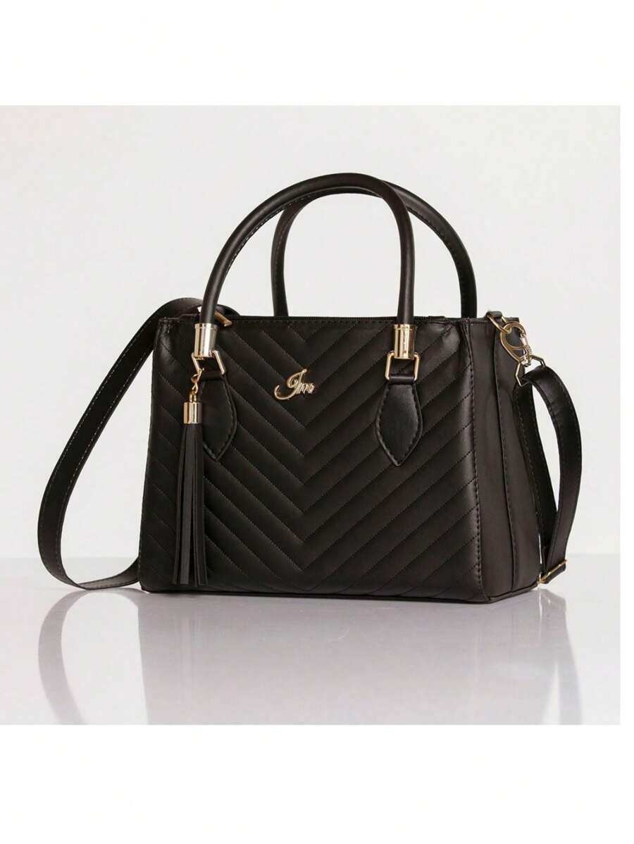 Women Shoulder Bags - 黑色 - 查看 1