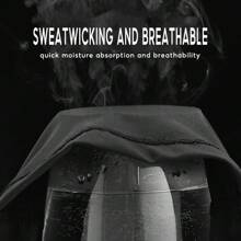 Mũ che nắng chống tia cực tím khi đi xe đạp, Mặt nạ che kín mặt chống tia cực tím cho xe mô tô, Khăn quàng cổ, Vải lụa thoáng khí, Mặt nạ chống gió mùa xuân và mùa hè, Câu cá thể thao ngoài trời cho cả nam và nữ, Leo núi, Cưỡi trượt tuyết - Màu xám đen - Xem 7