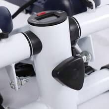 Multi-Functional Household Step Machine Exercise Equipment For Weight Loss, Small Hydraulic Foot Stepper For Less Leg Strain - Black - View 6