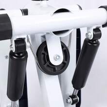 Multi-Functional Household Step Machine Exercise Equipment For Weight Loss, Small Hydraulic Foot Stepper For Less Leg Strain - Black - View 4