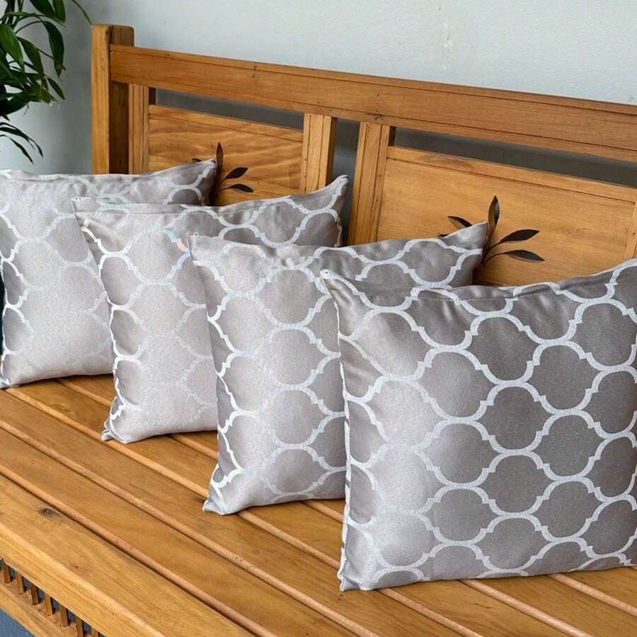 Cushion Cover - Xám - Xem 1