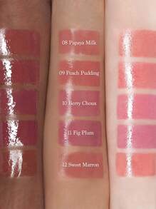 Dasique Juicy Dewy Tint #11 无花果李子色，持久保湿唇彩，不粘腻，打造健康光泽，精致妆容，锁色，纯素，无动物实验，韩国化妆品，3.5克/0.12盎司 - #11 Fig Plum - 查看 7