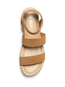 Women's Wedges Sandals Open Toe Ankle Strap Espadrilles Dressy Platform Sandals Buckle Ankle Strap Stylish Valentine's Day Summer Sandals - Lạc đà - Xem 6